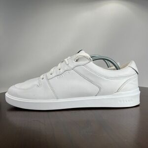 Cole Haan Grand Crosscourt Shoes Women 8.5B White Leather Lace Up Sneaker W26195